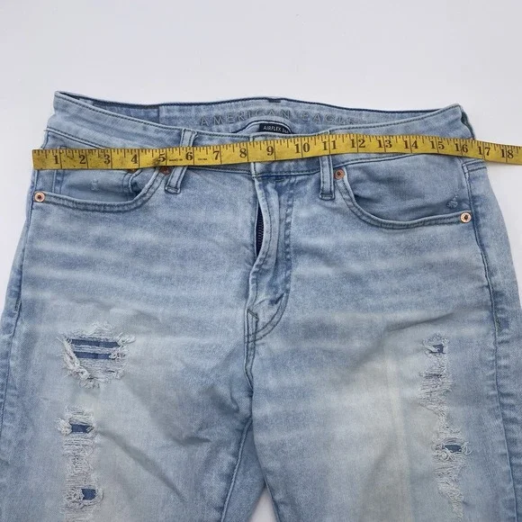 AMERICAN EAGLE AIR-FLEX 360 SLIM FIT JEANS Men's 33x30 Distressed SEE PICS - Picture 10 of 14
